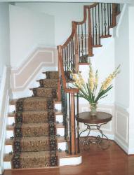Patterned Stair Runner