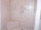 Shower with Niche and Corner Bench